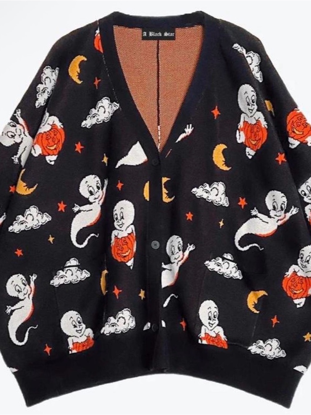 A Black Star Casper Cardigan L/XL
